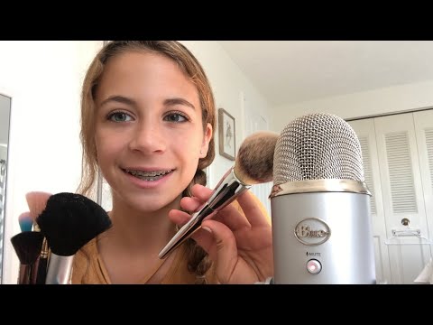 ASMR brushing the mic! Sleep guaranteed