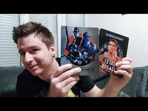 Terminator 2 & Total Recall / Steelbooks 4K - ASMR Français