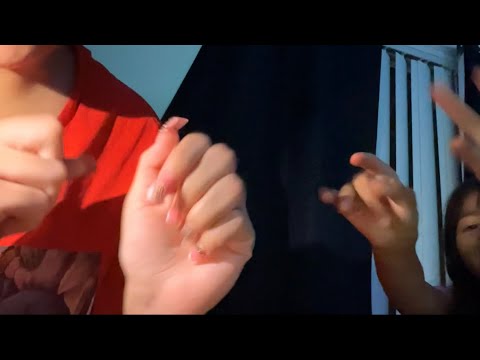 Me and my sister try asmr 🌸
