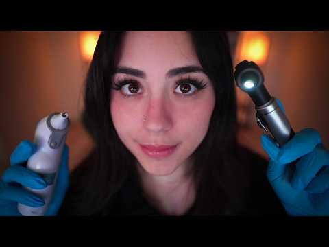 ASMR | Detailed Ear Exam & Ear Cleaning