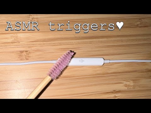Lofi ASMR Apple earphone mic triggers