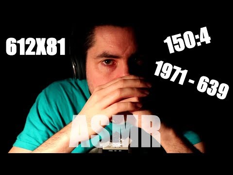 Le calcul mental ASMR le plus RAPIDE