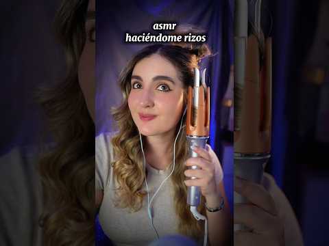 ASMR haciéndome rizos #asmr