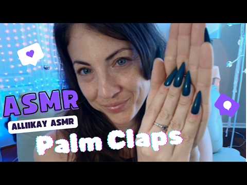 Palm Clapping Long green nails