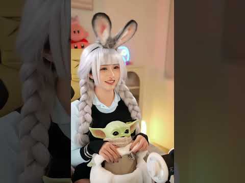 Grogu help Streaming！！ #gamergirl #easter #grogu #anime #zootopia #judyhopps