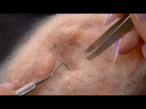 1分で爆睡保証💤 | 毛を抜くﾐﾁﾐﾁ音が気持ちよすぎる ASMR