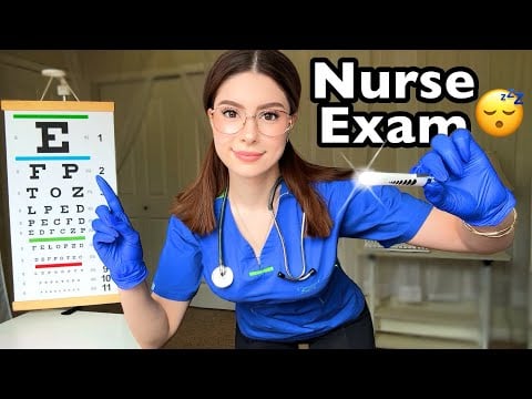 ASMR Nurse Exam in Bed FOR SLEEP 💤 3 Hours of ASMR Relaxing Medical Roleplays