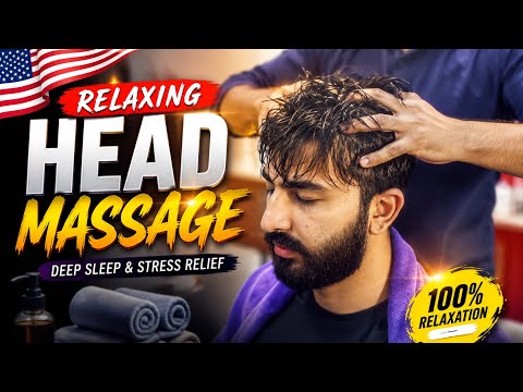 🔥 $2 Head Massage ASMR | Deep Relaxation, Stress Relief & Sleep Therapy 