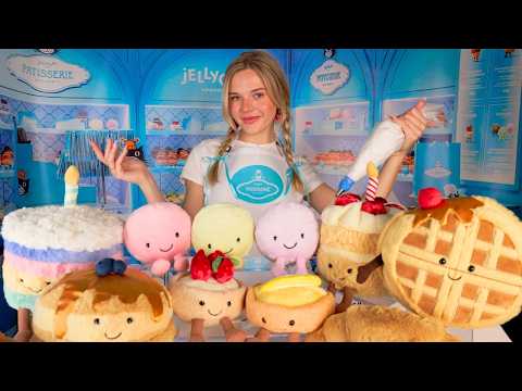 ASMR Jellycat Bakery Roleplay 🍰🫐 (cute & cuddly tingles) 🥐🍓