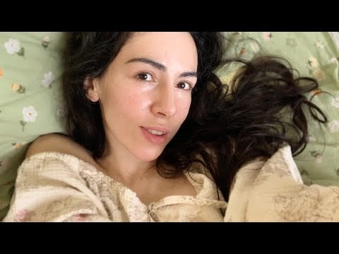 ASMR In Bed ~ Soft Cosy Morning Whispers Waking Up