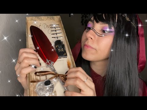 (ASMR) Fantasy Show & Tell 🥀🌙 [Chaotic]