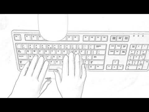 Latex Gloves with Keyboard sounds [[ASMR]]