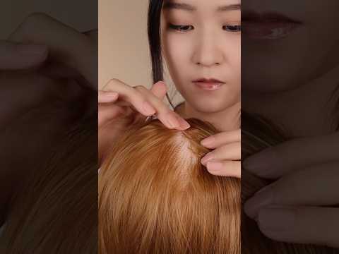 ASMR Lice Check | Scalp Scratching, Brushing & Massage #asmrscalpcheck #asmrscratching #asmrtingles