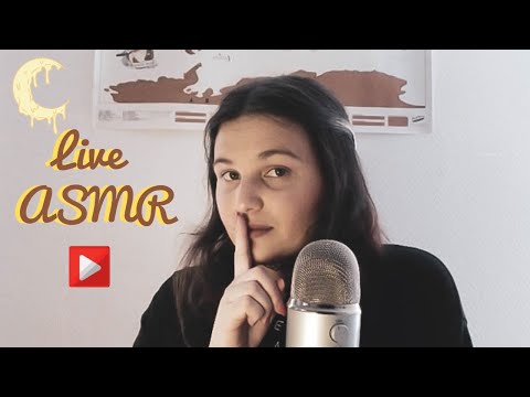 💘LIVE ASMR 💘 Ton rdv détente du lundi soir 💤