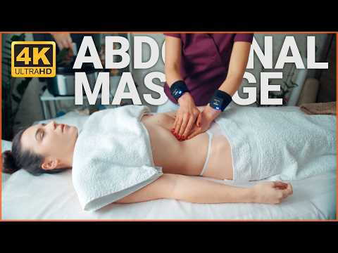 Gentle Abdominal & Front ASMR Massage, Spa Therapy | Real ASMR Massage