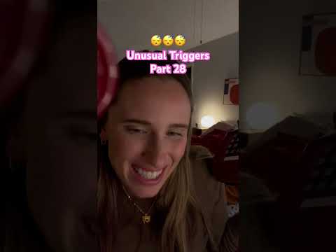 Unusual triggers part 28 🥰🥰 #asmrtriggers #asrmtapping #visualtingle #asmrtriggers #asmrvideo