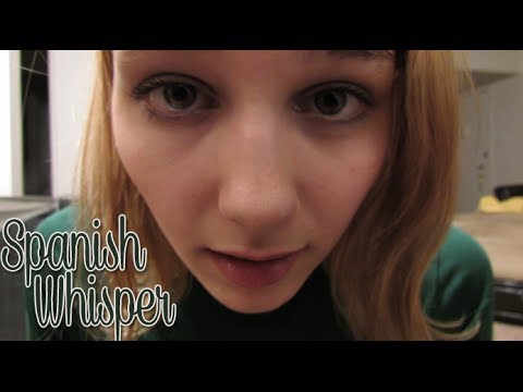 [BINAURAL ASMR] Spanish Whisper (ear to ear whispering)