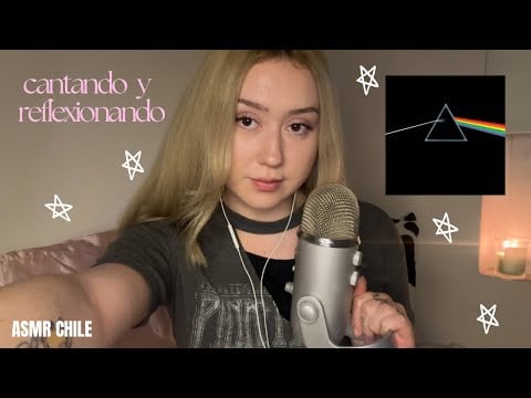 The Dark Side of the Moon en ASMR 🌈🌑 Reflexión + cantando
