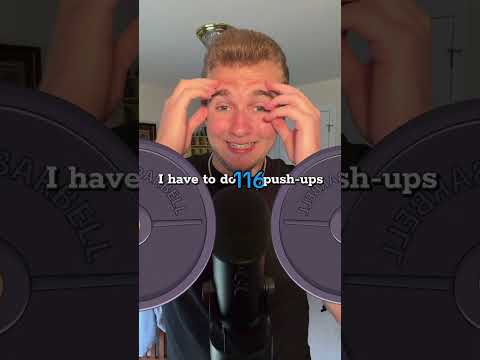 ASMR how any pushups do I have to do