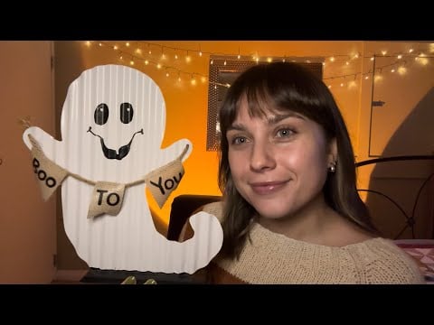 ASMR | Halloween decor show & tell ✨👻