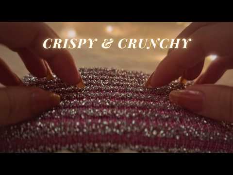 ASMR Crispy Sounds✨ Addictive Crunchy Texture Collection🎉 (No Talking, No Mouth Sounds)