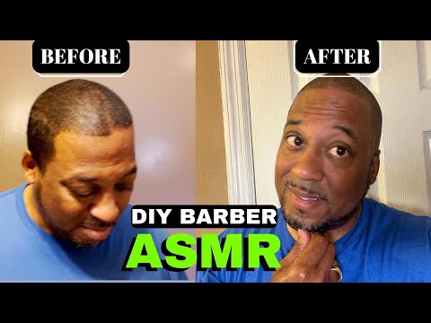 Dad teaches Son How to Cut hair DIY Haircut not going to Barber | Roleplay ASMR Personal Attention