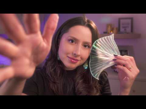 ASMR Like a Soft Blanket for Your Brain 😴💜 Layered Sounds & Visual Triggers