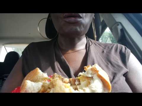 ASMR Eating Breakfast Sandwich Relaxing