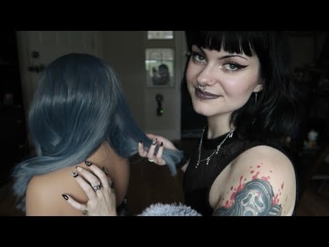 ASMR | Trying Triggers With My New Mannequin Prop ✨ back scratching, tapping, hair play, etc.