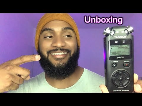 UNBOXIN NUEVO MICRO TASCAM DR 05 ASMR