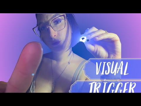 ASMR VISUAL TRIGGER 🔦 Follow the light e altro ~ OnlyRED ASMR