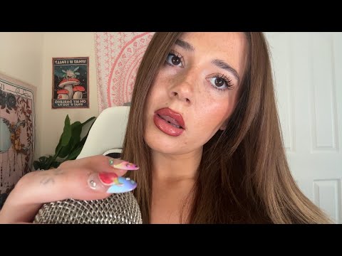 ASMR - up close mouth sounds, personal attention, breathy whispers💤💤