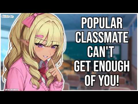 3DIO ASMR | Popular Classmate is OBSESSED with your Face 😮💕|