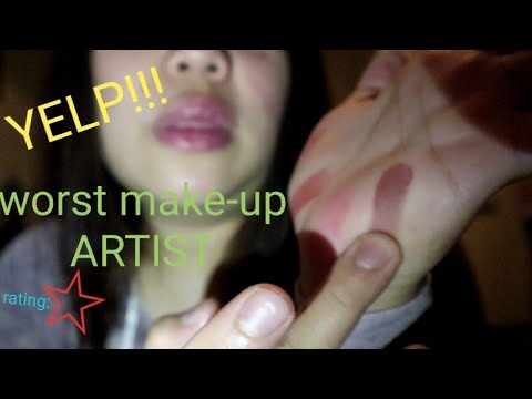 ASMR WORST RATED MAKE-UP ARTIST ROLEPLAY