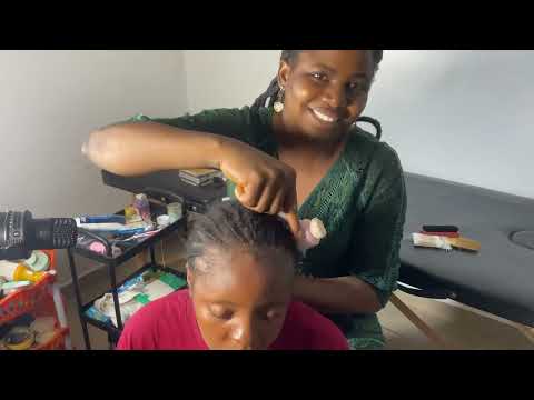 ASMR FAST AND AGGRESSIVE SCALP SCRATCHING WITH GUM CHEWING FOR SLEEP VERY SATISFYING