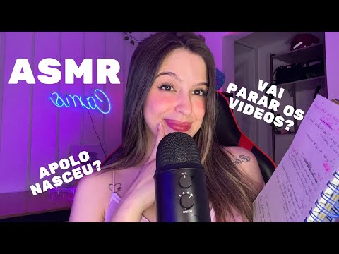 COMO VAI FUNCIONAR AGORA QUE O APOLO NASCER? ASMR MINHA ORGANIZAÇÃO PARA O CANAL 💙