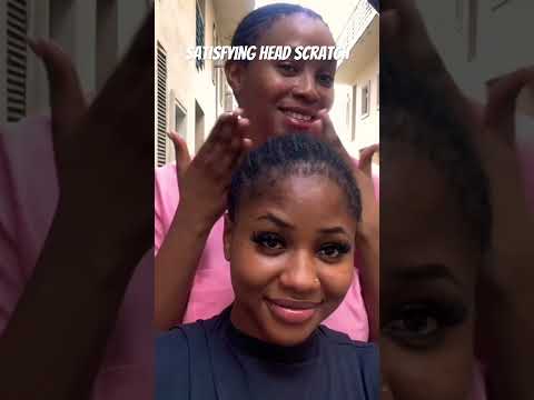 Satisfying head scratch #asmrtriggers #sleep #asmrroleplay #asmr