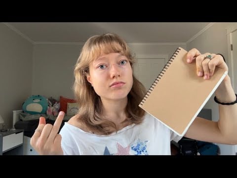 ASMR explaining sociological approaches on deviance & crime (study with me) 