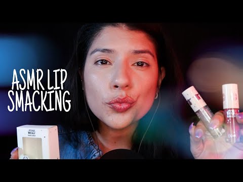 ASMR MOUTH SOUNDS | THE MANDALORIAN LIP OILS BY COLOURPOP