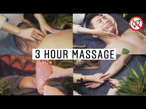3 Hour ULTIMATE ASMR Massages For Sleep |  Scalp Massage, Scratching, Tapping etc.....