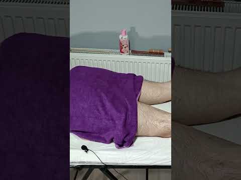 ASMR DEEP RELAXING BACK LEG MASSAGE THERAPY #satisfying #relaxing #asmr #shorts