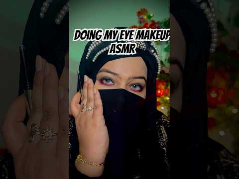 doing my eye makeup ASMR #layeredasmr #asmr