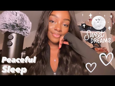 ASMR | Peaceful Sleep Affirmations 🤍