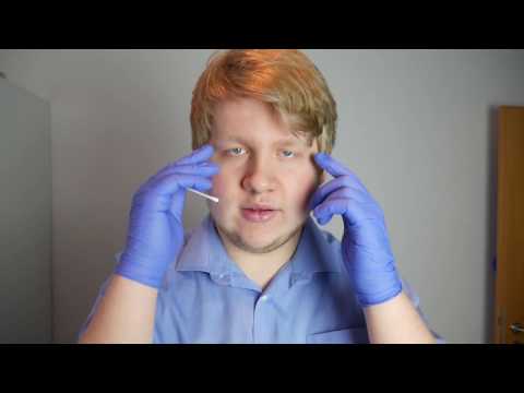 ASMR Yearly Check-up - Doctor Roleplay in German ( Deutsch / Binaural)