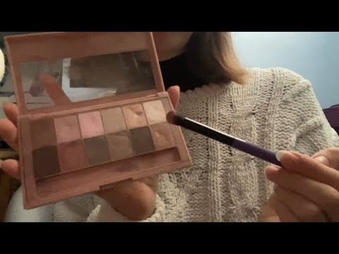 asmr doing your hair and makeup for a dance competition