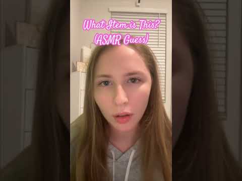 ASMR What Item is This? 🩷#asmrvideos #asmrsound #asmrroleplay  #shorts #tinglesasmr #asmr
