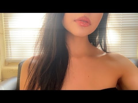 ASMR| plucking your negative energy ✨ upclose and personal 