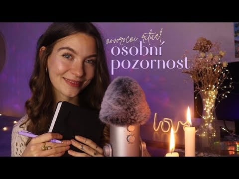 Osobní pozornost ASMR očistím tě rituálem ✨