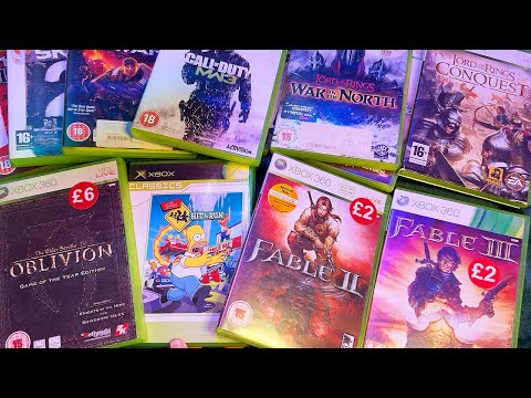 ASMR Xbox 360 Video Games Haul (Whispered)
