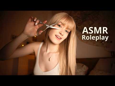 POV: Your Girlfriend Spoils You with a Relaxing Haircut ✂️🩷 ASMR Roleplay